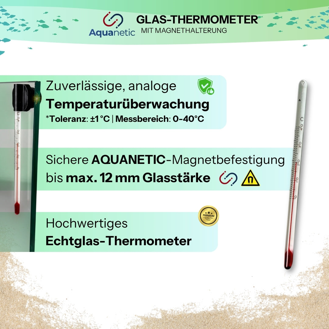 Thermometer mit Magnethalterung