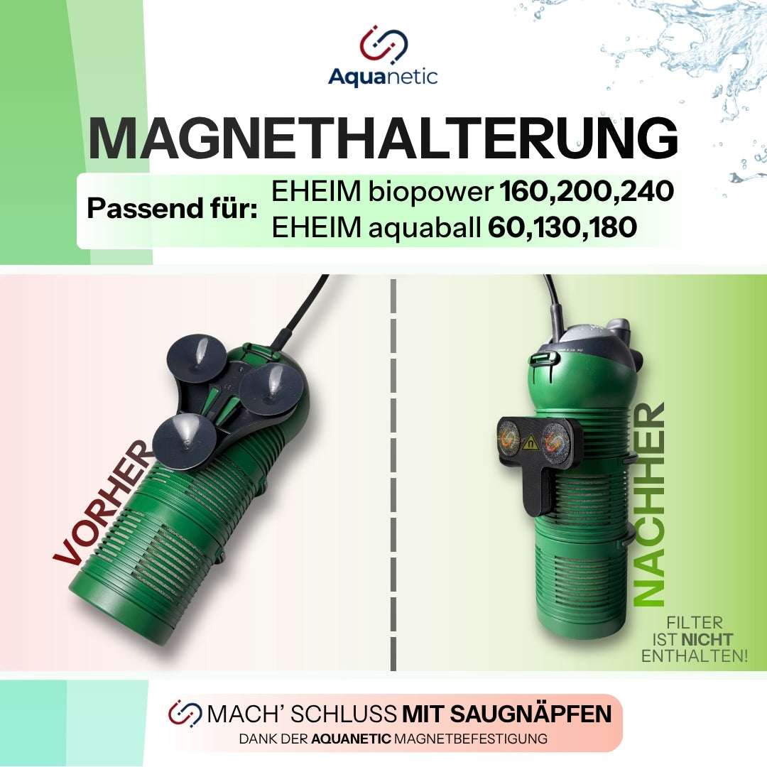 Magnethalterung passend für EHEIM biopower & aquaball