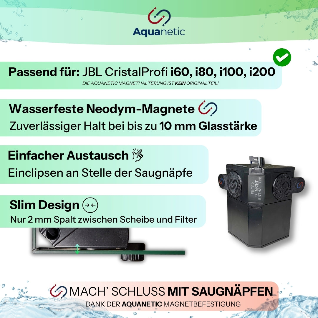 Magnethalterung passend für JBL CristalProfi i Serie
