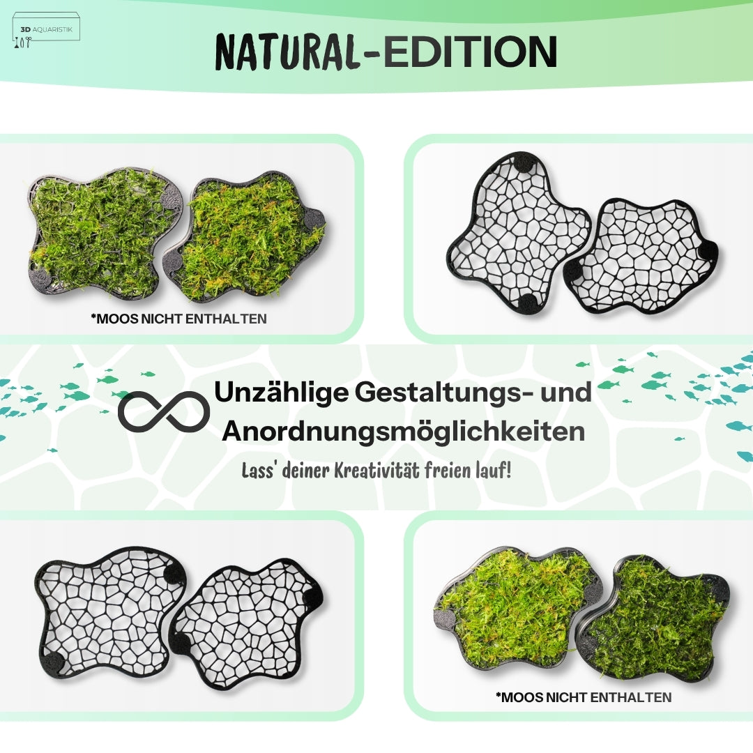 Mooswand Natural Edition 2er-Set
