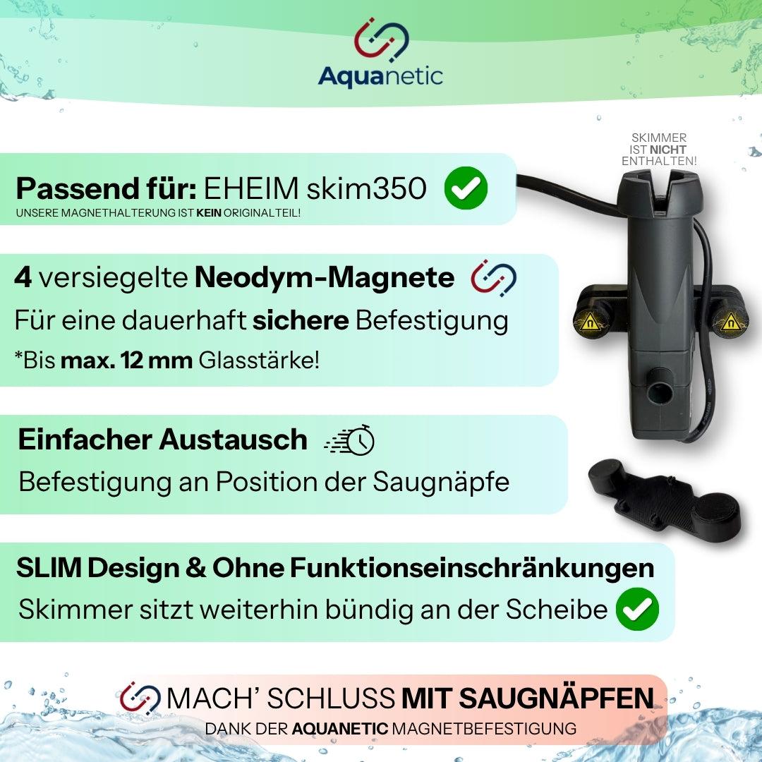 Magnethalterung passend für EHEIM skim350