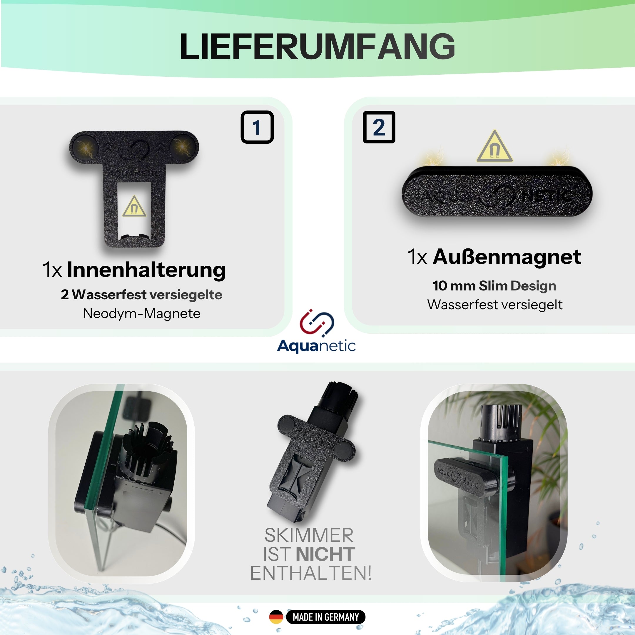Magnethalterung passend für Juwel EccoSkim