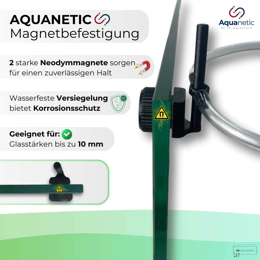 Schwimmring mit Magnetbefestigung