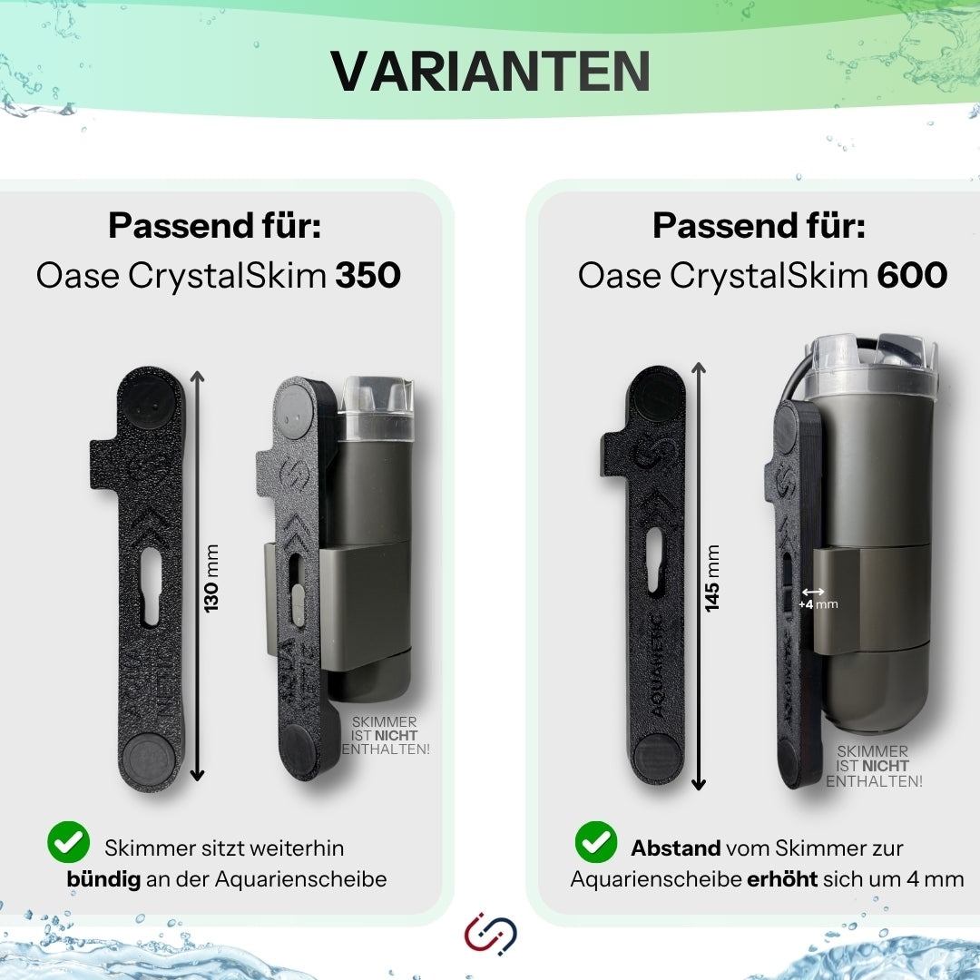 Magnethalterung passend für Oase CrystalSkim 350/600