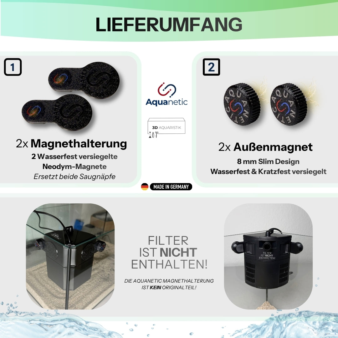 Magnethalterung passend für JBL CristalProfi i Serie