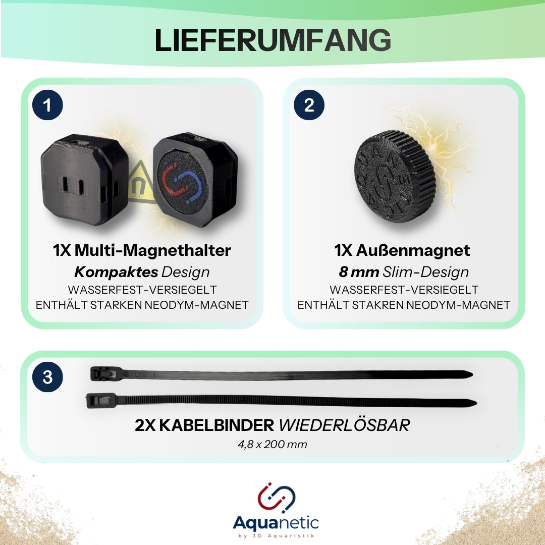 Multi-Magnethalterung