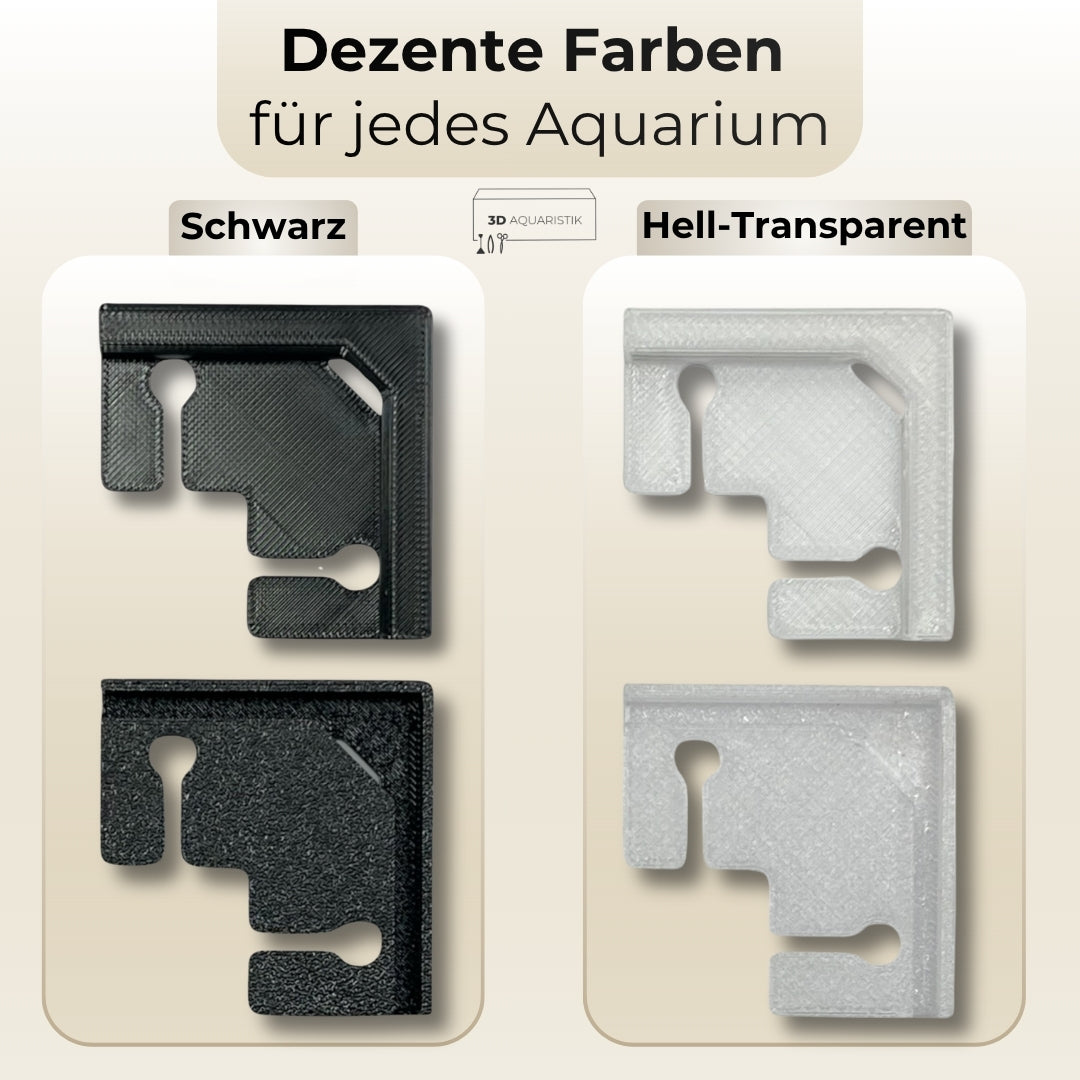 Eck-Halterung für Abdeckscheibe - 4 Stück