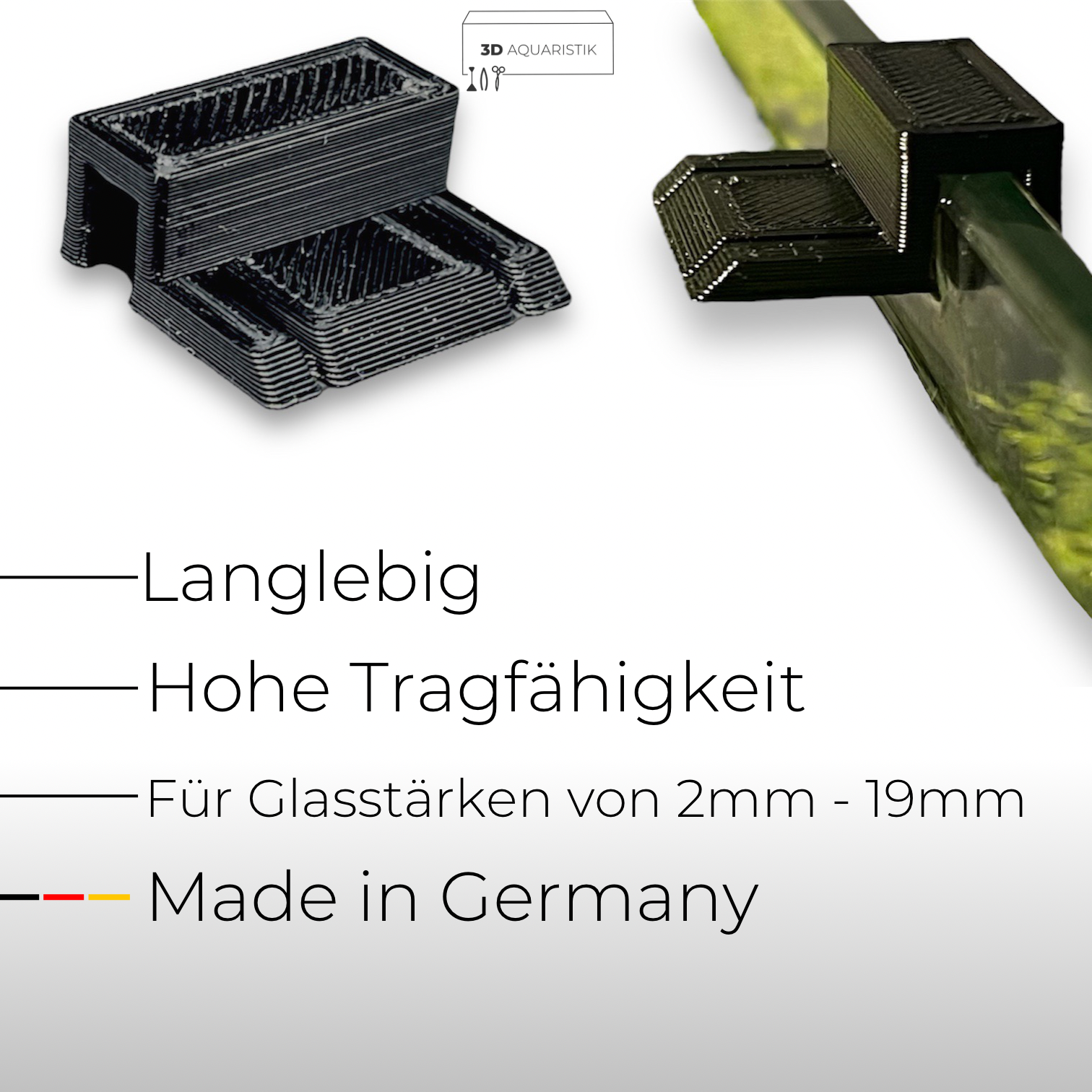 Halterung für Abdeckscheibe 4 Stück